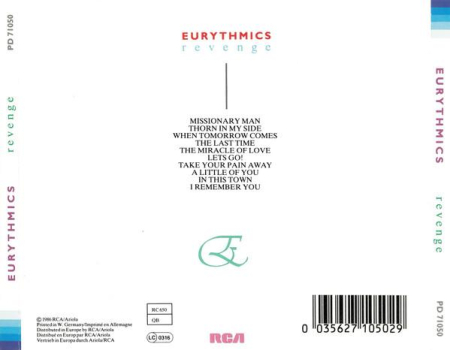 Eurythmics - Revenge [1]