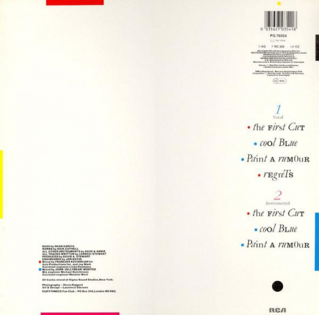 Eurythmics - Touch Dance, (Disc Vinil) [1]