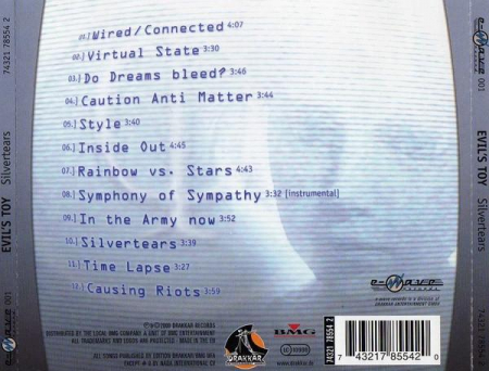 Evils Toy - Silvertears, (CD) [1]