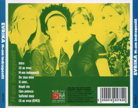 Evrika - M-am Indragostit, (CD) [1]