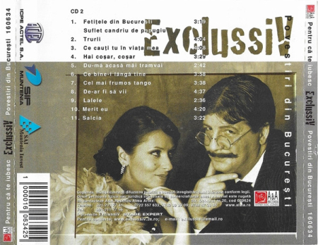 Exclussiv – Pentru Că Te Iubesc / Povestiri Din București (CD) [1]