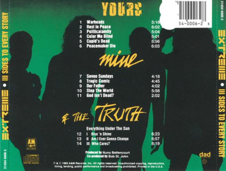 Extreme  - III Sides To Every Story (CD) [1]