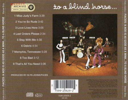 Faces - A Nod Is As Good As A Wink...To A Blind Horse (CD) [1]