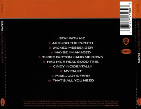 Faces - An Introduction To Faces, (CD) [1]