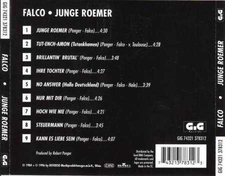 Falco - Junge Roemer, (CD) [1]