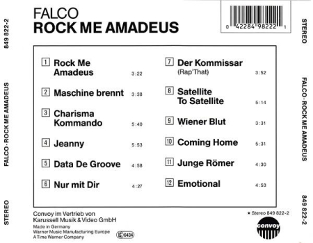 Falco - Rock Me Amadeus (CD) [1]