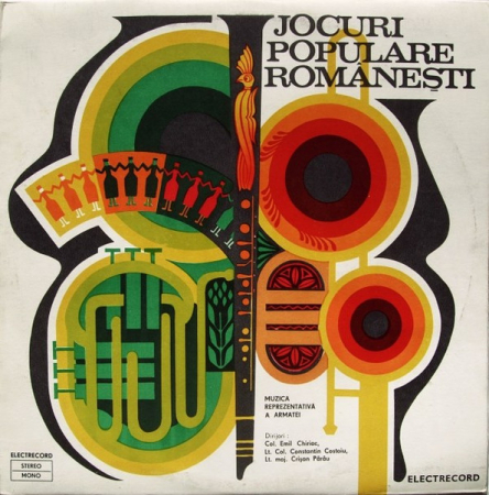 Fanfara Reprezentativă A Armatei - Jocuri Populare Românești, (Disc Vinil) [0]