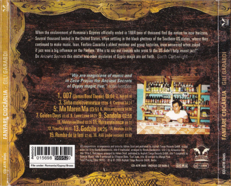 Fanfare Ciocărlia - Gili Garabdi - Ancient Secrets Of Gypsy Brass (CD) [1]