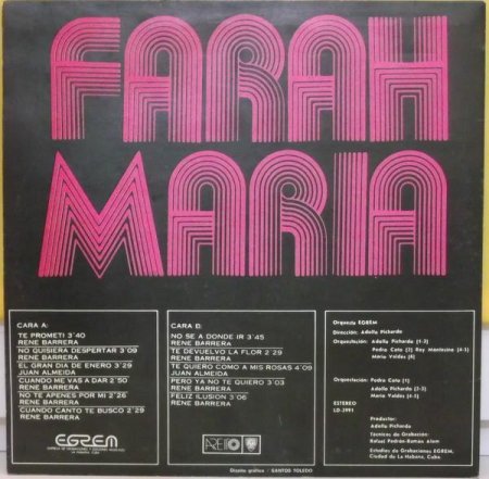 Farah Maria - Interpreta A Barrerita (Disc Vinil) [1]
