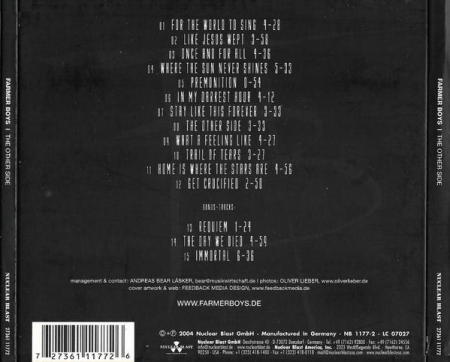 Farmer Boys - The Other Side, (CD) [1]