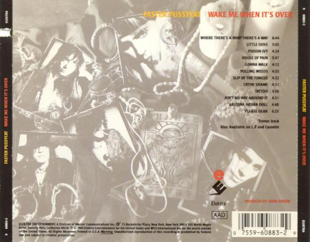 Faster Pussycat - Wake Me When It's Over (CD) [1]
