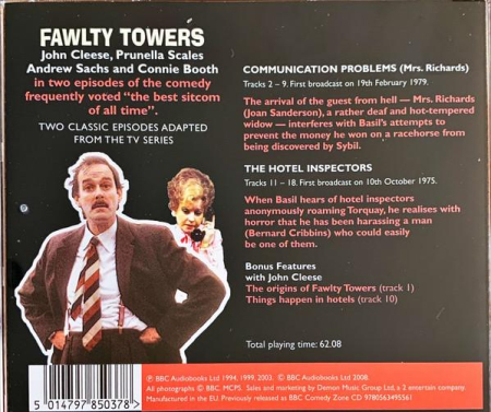 Fawlty Towers - Fawlty Towers (Communication Problems & The Hotel Inspectors) (CD) [1]