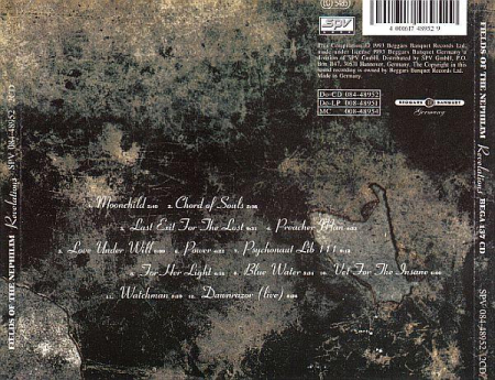 Fields Of The Nephilim - Revelations (CD) [1]
