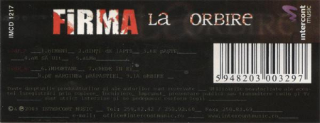 Firma - La Orbire (Casetă Audio) [1]