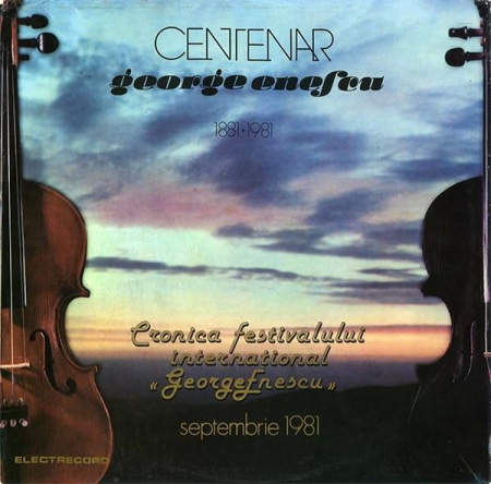 Discuri vinil - Fistulatores et Tubicinatores Varsovienses - Centenar George Enescu 1881-1981 - Cronica Festivalului Internațional « George Enescu » Septembrie 1981 (Disc Vinil)