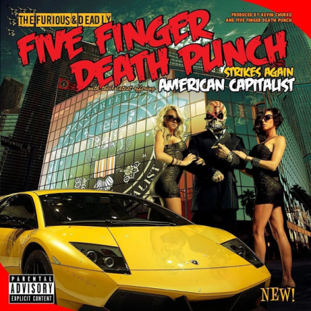 Rock/Metal - Five Finger Death Punch – American Capitalist, (Disc Vinil) 