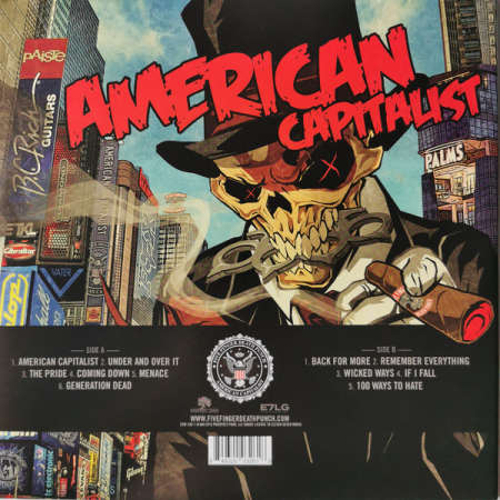 Five Finger Death Punch – American Capitalist, (Disc Vinil)  [1]