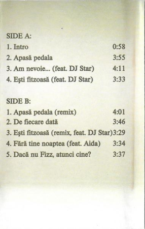 Fizz - Totul Sau Nimic (Caseta Audio) [1]