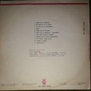 Flacăra Prahovei - Ensemble Folklorique „Flacăra Prahovei” (Disc Vinil) [1]