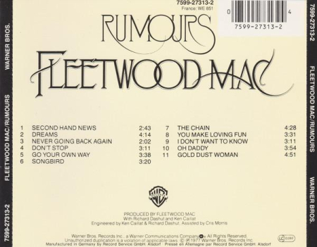 Fleetwood Mac - Rumours [1]