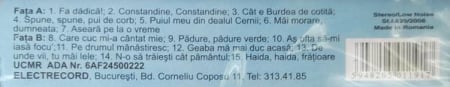 Floarea Calotă - Cântece Vechi - Vol. 2, (Casetă Audio) [1]