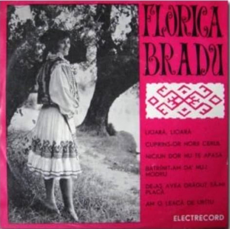 Discuri vinil - Florica Bradu – Lioară, Lioară (VINIL)