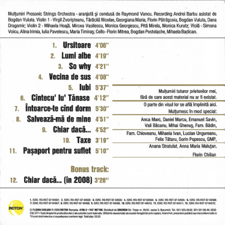 Florin Chilian - Iubi (Interfață La Realitate) , (CD) [1]