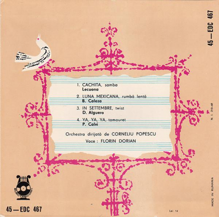 Florin Dorian - Florin Dorian (7 Inch), (Disc Vinil) [1]