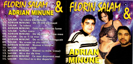 Cd-uri - Florin Salam & Adrian Minune - Colectia Manele 2003 (CDr)