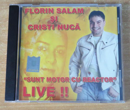 Cd-uri - Florin Salam - “Sunt Motor Cu Reactor” - Live!!!, (CD)