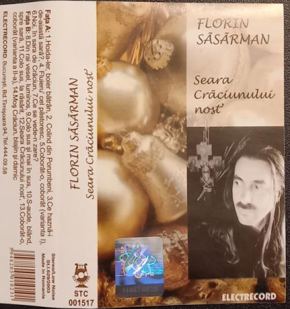 Casete audio - Florin Săsărman - Seara Craciunului Nost’, (Casetă Audio)