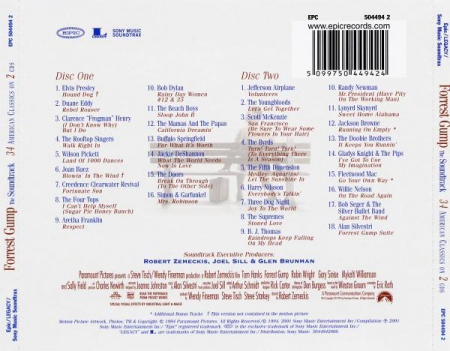 Forrest Gump (The Soundtrack) , (CD) [1]