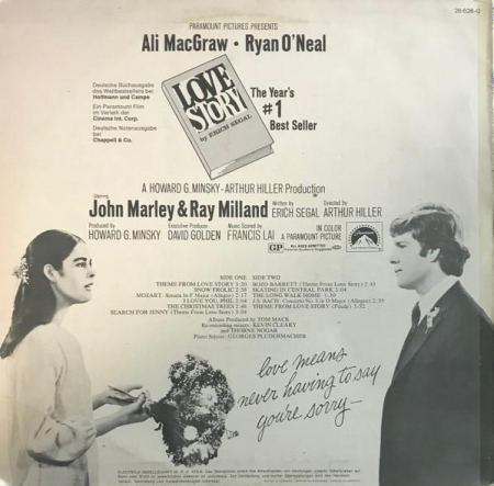 Francis Lai - Love Story, (Disc Vinil) [1]