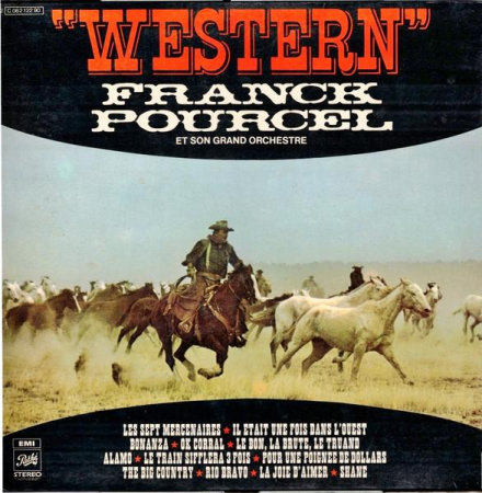 Soundtracks - Franck Pourcel Et Son Grand Orchestre - Western (Disc Vinil)
