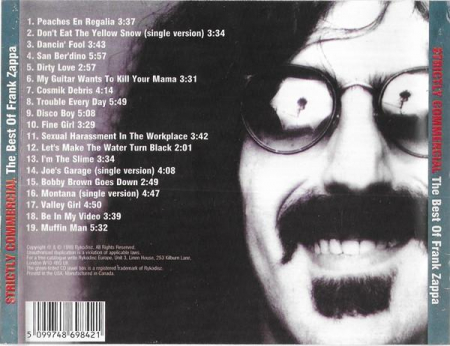 Frank Zappa - Strictly Commercial (The Best Of Frank Zappa), (CD) [1]