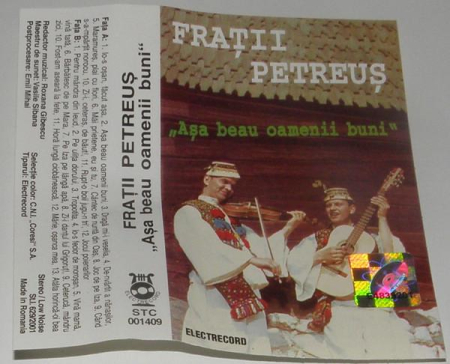 Frații Petreuș - Așa Beau Oamenii Buni (Caseta Audio) [1]