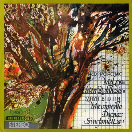 Discuri vinil - Fred Popovici - Melos III, HeterOsynthesis II / Movimento, Dance, Sinfonietta (Disc Vinil)
