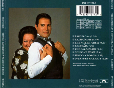 Freddie Mercury & Montserrat Caballé – Barcelona (CD) [1]