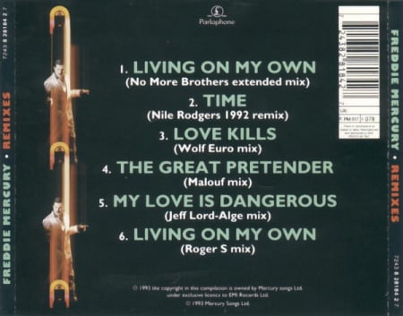 Freddie Mercury – Remixes (CD) [1]