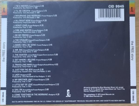 Free - The Free Story (CD) [1]