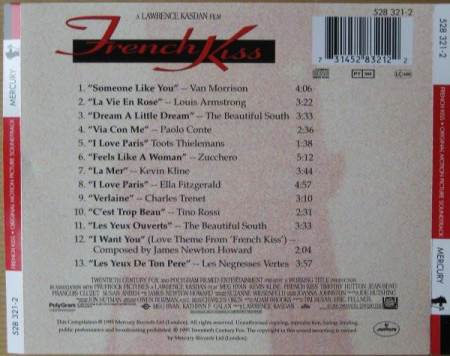 French Kiss (Original Motion Picture Soundtrack) , (CD) [1]