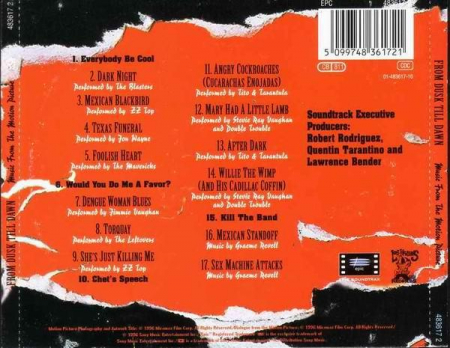From Dusk Till Dawn (Music From The Motion Picture) , (CD) [1]