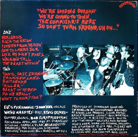 FU's - Do We Really Want To Hurt You?, (Disc Vinil) [1]