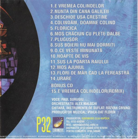 FUEGO - E Vremea Colindelor (CD) [1]