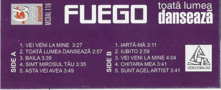 FUEGO - Toată Lumea Dansează, (Casetă Audio) [1]