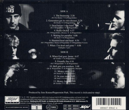 Fury In The Slaughterhouse - Mono (CD) [1]