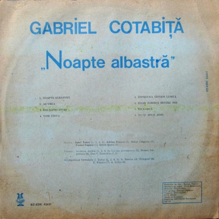 Gabriel Cotabiță - Noapte Albastră [1]