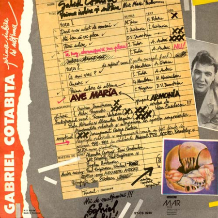 Gabriel Cotabiță - Prima Iubire Și Ultima, (Disc Vinil) [1]