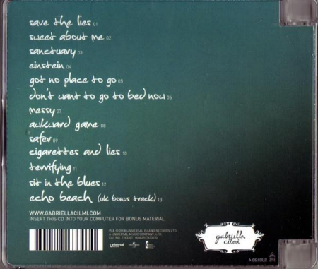 Gabriella Cilmi - Lessons To Be Learned, (CD) [1]