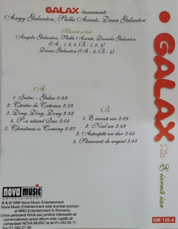 Galax - E Iarnă Iar , (Casetă Audio) [1]